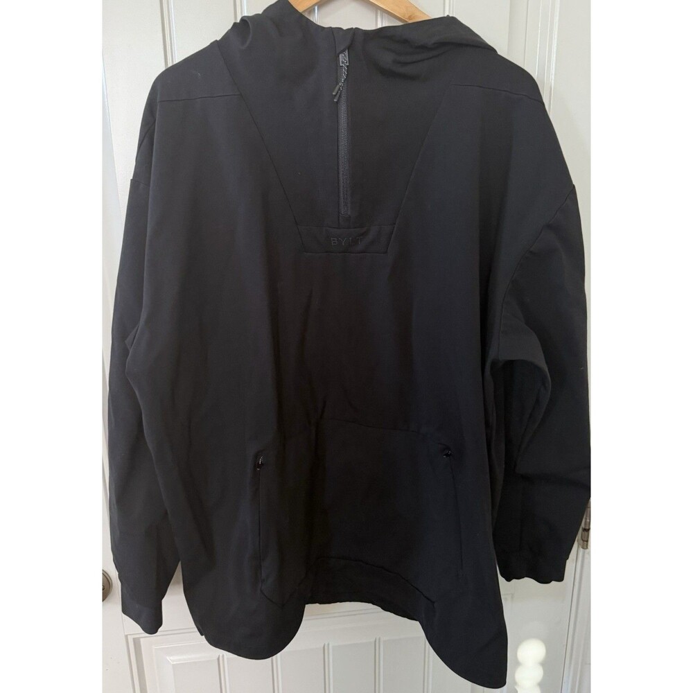 BYLT Hoodie Men’s 2XL Black Pullover Jacket Stretch Premium Basics Gym